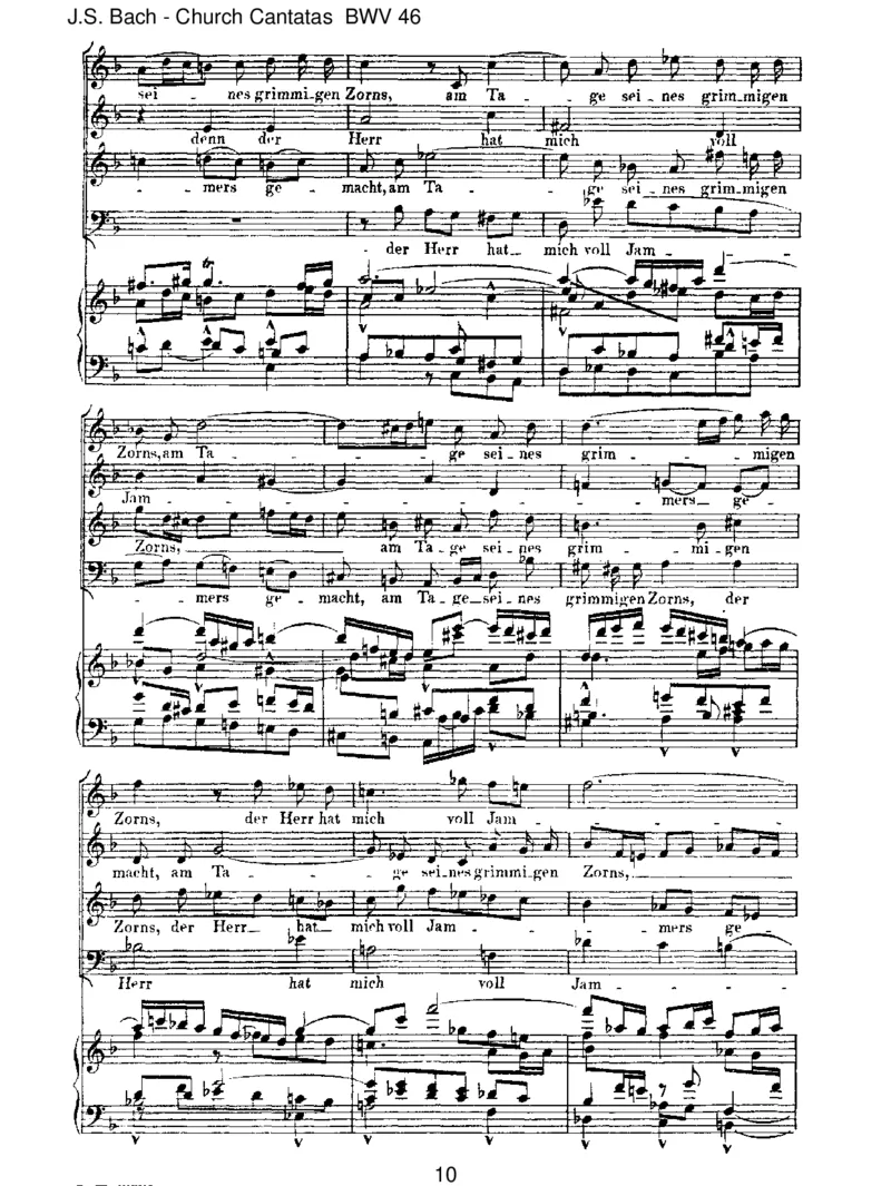 BWV46Schauetdochundsehet_一万首著名钢琴曲谱哈农贝多芬合集视频教学电子版高清无水印可打印_1古典钢琴知名音乐家谱_巴赫钢琴谱全集_J.S巴赫作品全集_JohannSebastianBach(1685-1750)巴赫