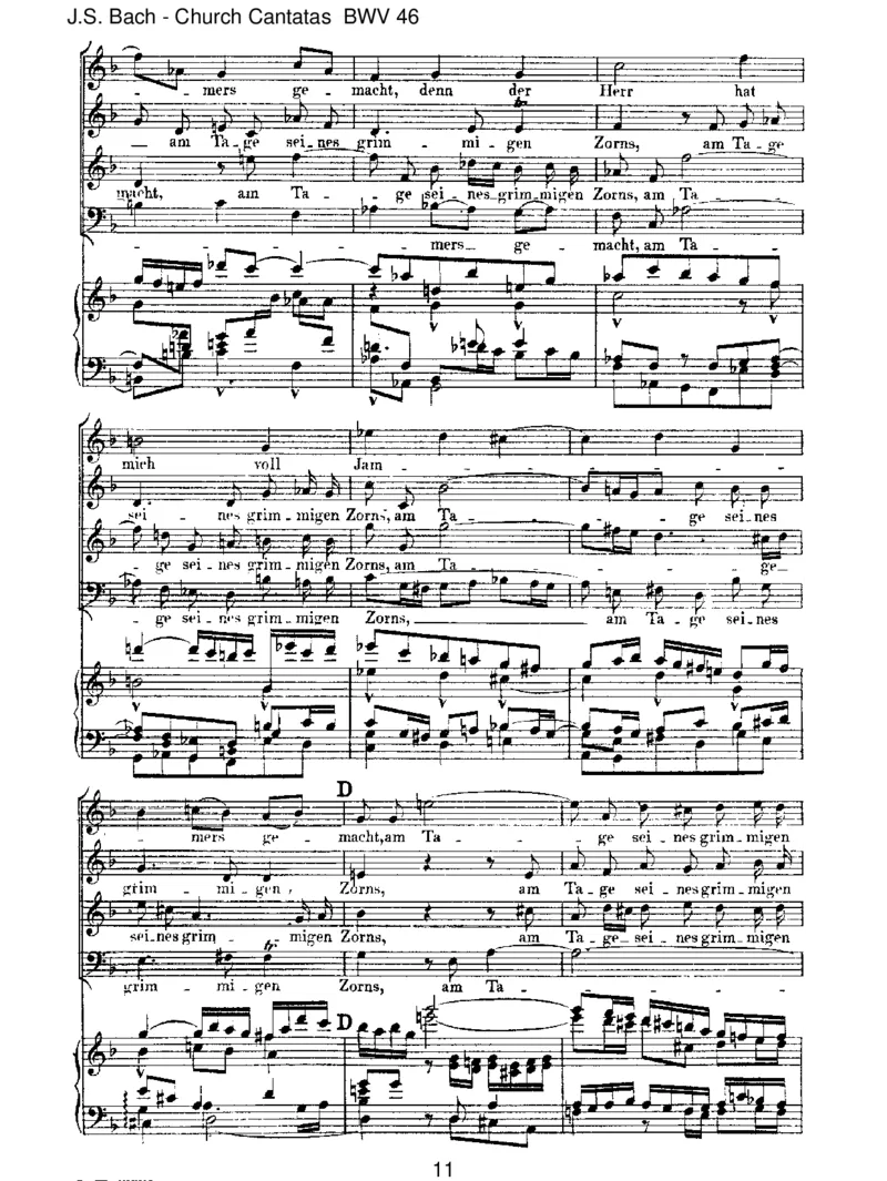 BWV46Schauetdochundsehet_一万首著名钢琴曲谱哈农贝多芬合集视频教学电子版高清无水印可打印_1古典钢琴知名音乐家谱_巴赫钢琴谱全集_J.S巴赫作品全集_JohannSebastianBach(1685-1750)巴赫