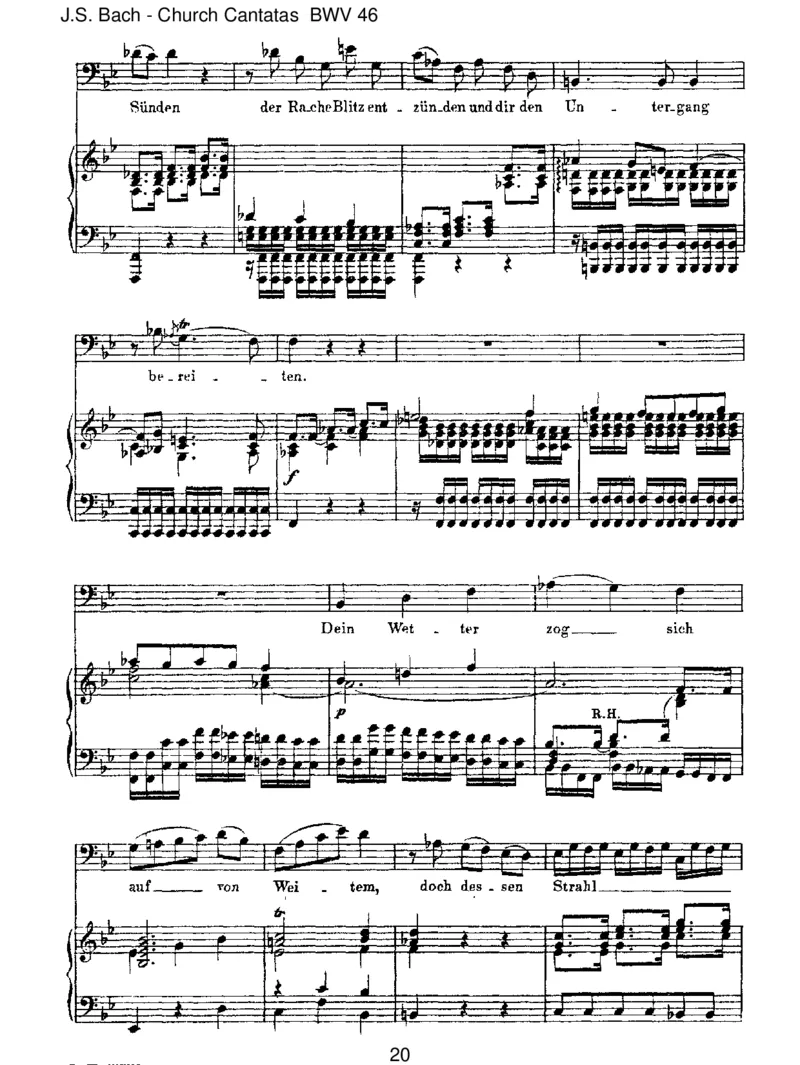 BWV46Schauetdochundsehet_一万首著名钢琴曲谱哈农贝多芬合集视频教学电子版高清无水印可打印_1古典钢琴知名音乐家谱_巴赫钢琴谱全集_J.S巴赫作品全集_JohannSebastianBach(1685-1750)巴赫