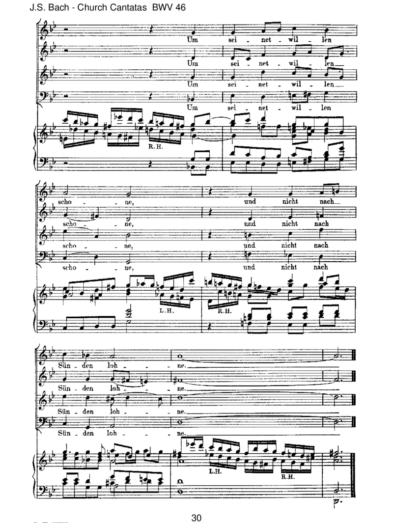 BWV46Schauetdochundsehet_一万首著名钢琴曲谱哈农贝多芬合集视频教学电子版高清无水印可打印_1古典钢琴知名音乐家谱_巴赫钢琴谱全集_J.S巴赫作品全集_JohannSebastianBach(1685-1750)巴赫