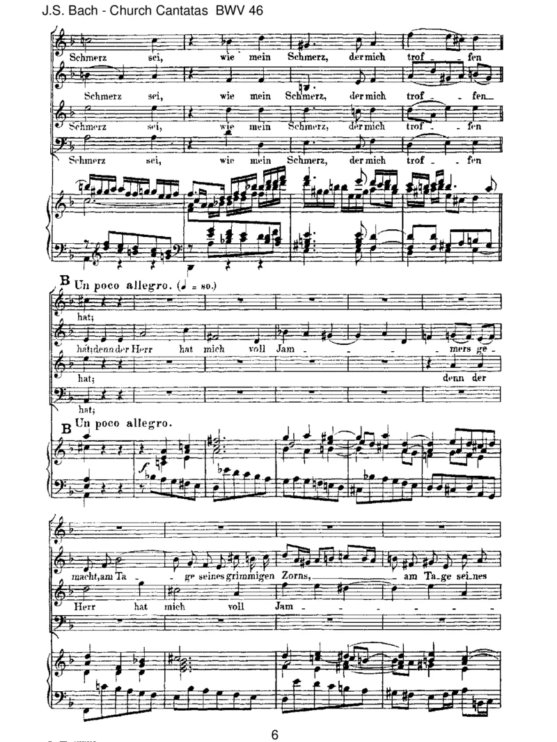BWV46Schauetdochundsehet_一万首著名钢琴曲谱哈农贝多芬合集视频教学电子版高清无水印可打印_1古典钢琴知名音乐家谱_巴赫钢琴谱全集_J.S巴赫作品全集_JohannSebastianBach(1685-1750)巴赫