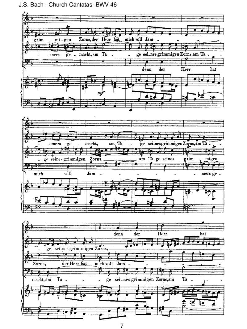 BWV46Schauetdochundsehet_一万首著名钢琴曲谱哈农贝多芬合集视频教学电子版高清无水印可打印_1古典钢琴知名音乐家谱_巴赫钢琴谱全集_J.S巴赫作品全集_JohannSebastianBach(1685-1750)巴赫
