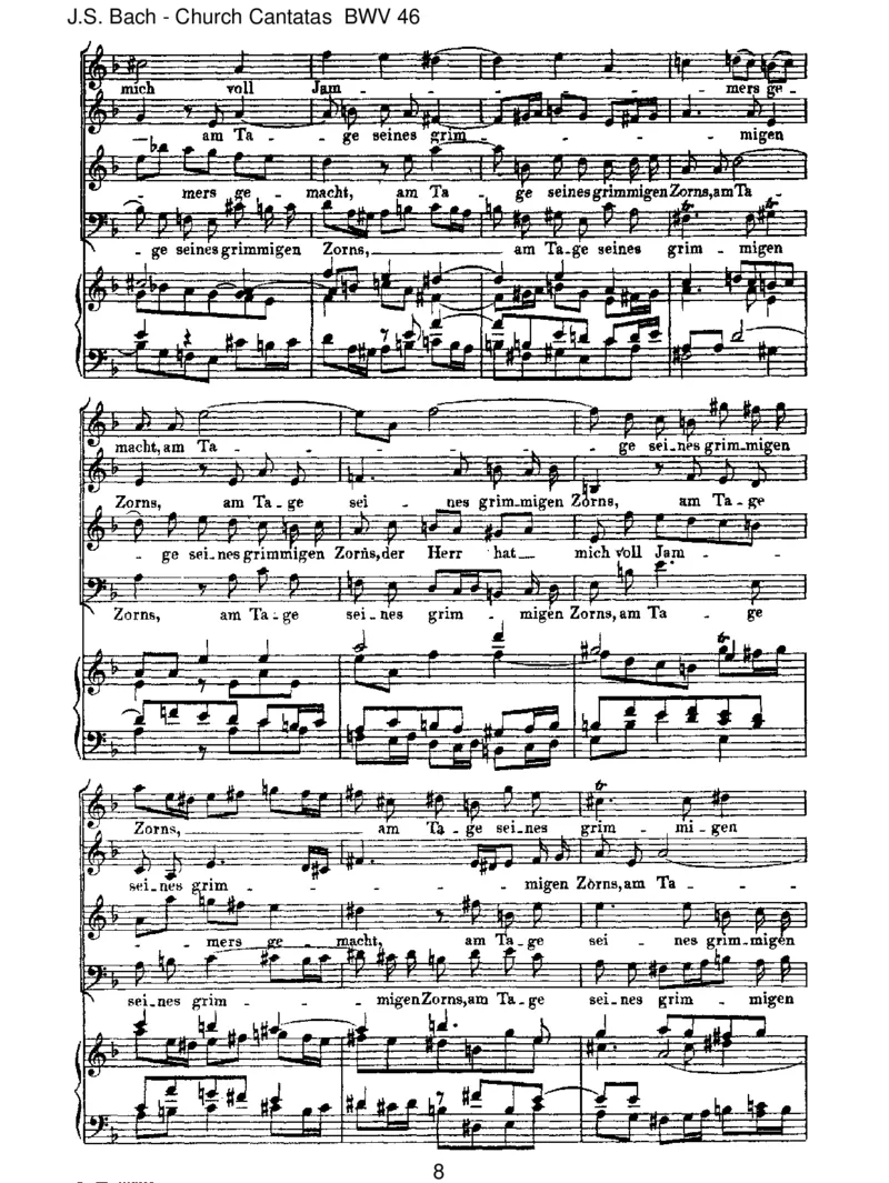BWV46Schauetdochundsehet_一万首著名钢琴曲谱哈农贝多芬合集视频教学电子版高清无水印可打印_1古典钢琴知名音乐家谱_巴赫钢琴谱全集_J.S巴赫作品全集_JohannSebastianBach(1685-1750)巴赫