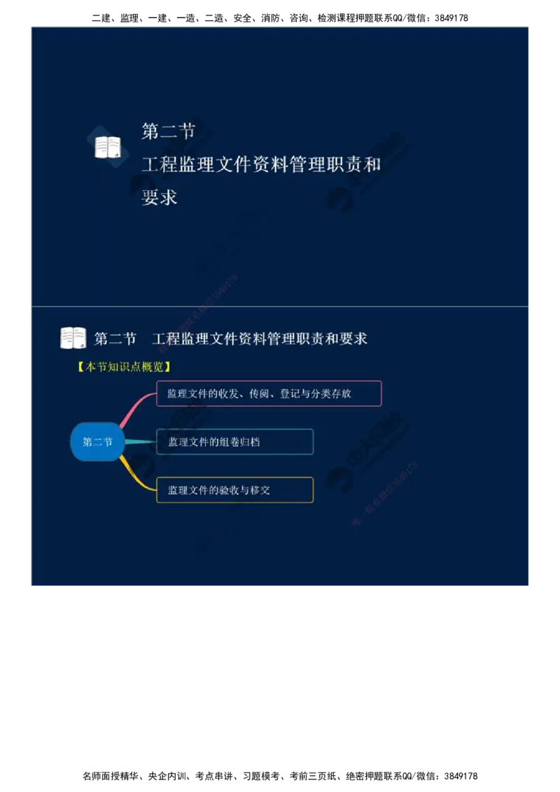 41.第九章-第二节-工程监理文件资料管理职责和要求.mp4_监理工程师_2025监理工程师_2025年监理工程师SVIP_2025年监理概论法规SVIP_02-基础精讲✿高端面授✿深度强化_讲义
