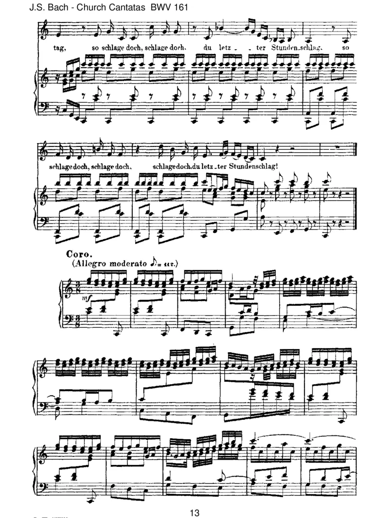 BWV161Komm,dus&uuml;sseTodesstunde_一万首著名钢琴曲谱哈农贝多芬合集视频教学电子版高清无水印可打印_1古典钢琴知名音乐家谱_巴赫钢琴谱全集_J.S巴赫作品全集_JohannSebastianBach(1685-1750)巴赫