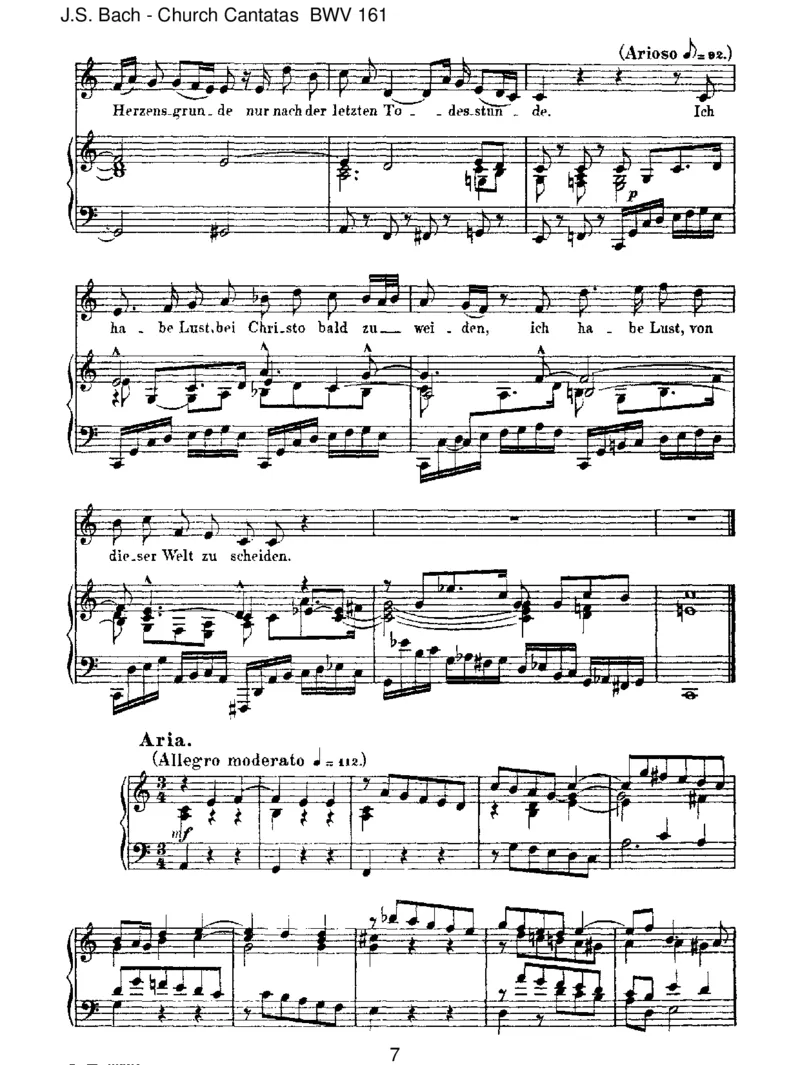 BWV161Komm,dus&uuml;sseTodesstunde_一万首著名钢琴曲谱哈农贝多芬合集视频教学电子版高清无水印可打印_1古典钢琴知名音乐家谱_巴赫钢琴谱全集_J.S巴赫作品全集_JohannSebastianBach(1685-1750)巴赫
