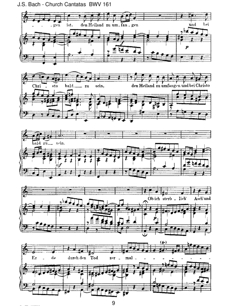 BWV161Komm,dus&uuml;sseTodesstunde_一万首著名钢琴曲谱哈农贝多芬合集视频教学电子版高清无水印可打印_1古典钢琴知名音乐家谱_巴赫钢琴谱全集_J.S巴赫作品全集_JohannSebastianBach(1685-1750)巴赫