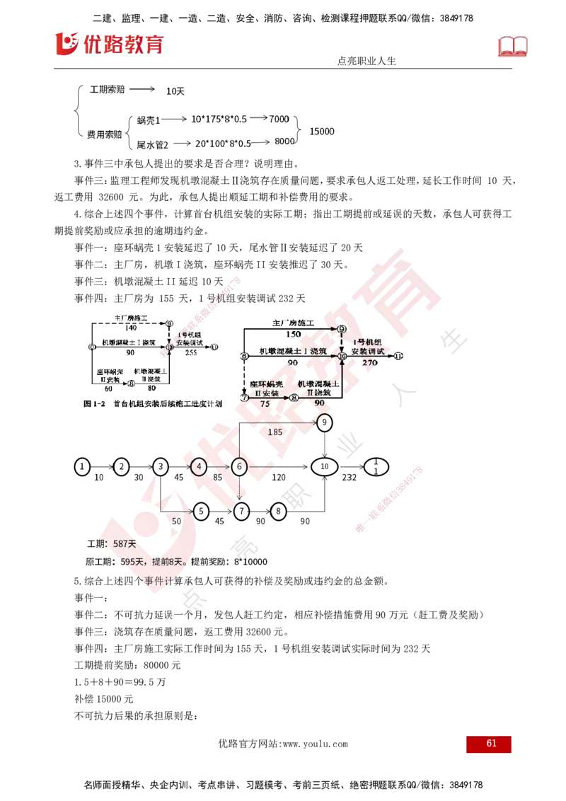 25年监理《进度（水利）》第3-5章讲义（打印版）_监理工程师_2025监理工程师_2025年监理工程师SVIP_2025年监理水利控制SVIP_02-基础精讲✿高端面授✿深度强化_00.新教材补录_92