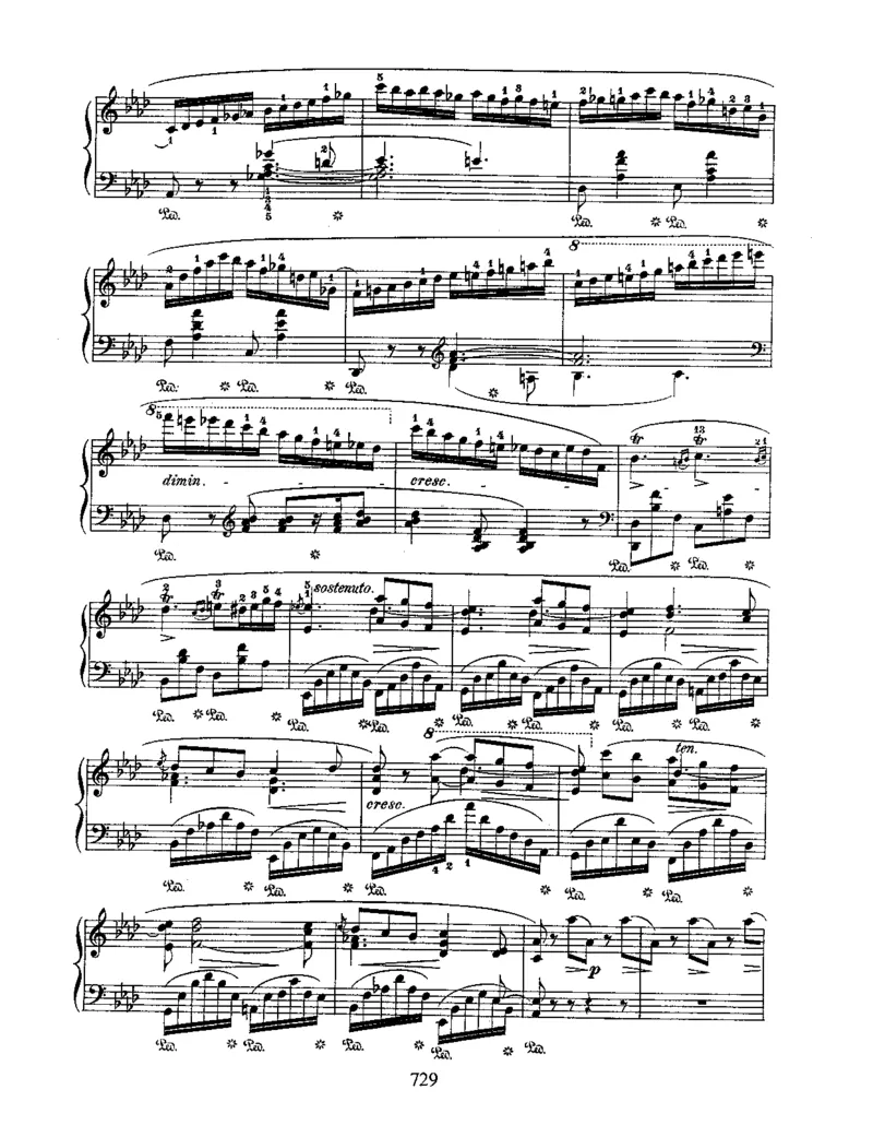 BalladeNo3inAb,Op47_NoRestriction_一万首著名钢琴曲谱哈农贝多芬合集视频教学电子版高清无水印可打印_1古典钢琴知名音乐家谱_肖邦钢琴谱全集_叙事曲