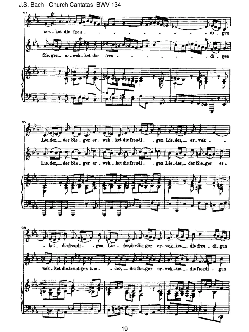BWV134EinHerz,dasseinenJesumlebendweiss_一万首著名钢琴曲谱哈农贝多芬合集视频教学电子版高清无水印可打印_1古典钢琴知名音乐家谱_巴赫钢琴谱全集_J.S巴赫作品全集