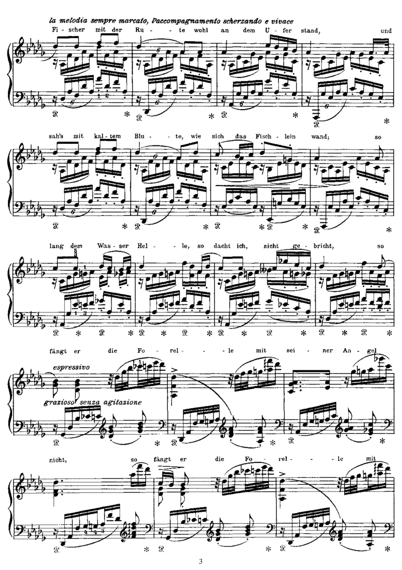 DieForelle(version1)(Schubert)_一万首著名钢琴曲谱哈农贝多芬合集视频教学电子版高清无水印可打印_1古典钢琴知名音乐家谱_李斯特钢琴谱全集_改编舒伯特