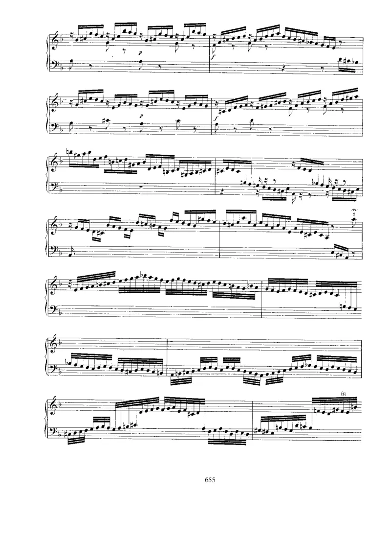 ChromaticFantasiaandFugue,BWV903_一万首著名钢琴曲谱哈农贝多芬合集视频教学电子版高清无水印可打印_1古典钢琴知名音乐家谱_巴赫钢琴谱全集_Preludes，Fantasias，Fugues