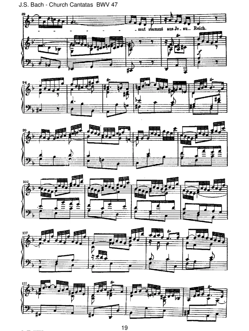 BWV47Wersichselbsterh_het_一万首著名钢琴曲谱哈农贝多芬合集视频教学电子版高清无水印可打印_1古典钢琴知名音乐家谱_巴赫钢琴谱全集_J.S巴赫作品全集_JohannSebastianBach(1685-1750)巴赫