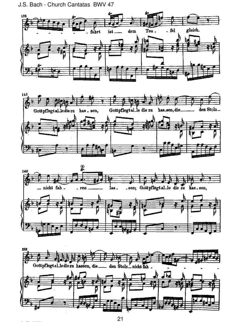 BWV47Wersichselbsterh_het_一万首著名钢琴曲谱哈农贝多芬合集视频教学电子版高清无水印可打印_1古典钢琴知名音乐家谱_巴赫钢琴谱全集_J.S巴赫作品全集_JohannSebastianBach(1685-1750)巴赫
