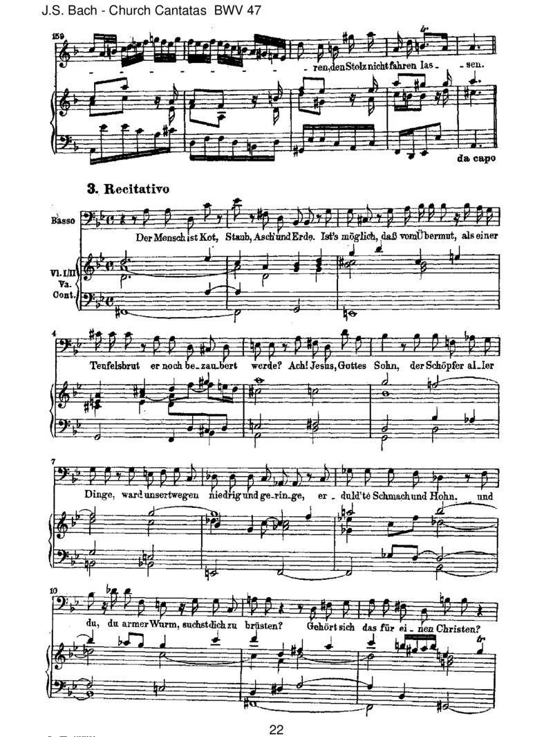 BWV47Wersichselbsterh_het_一万首著名钢琴曲谱哈农贝多芬合集视频教学电子版高清无水印可打印_1古典钢琴知名音乐家谱_巴赫钢琴谱全集_J.S巴赫作品全集_JohannSebastianBach(1685-1750)巴赫