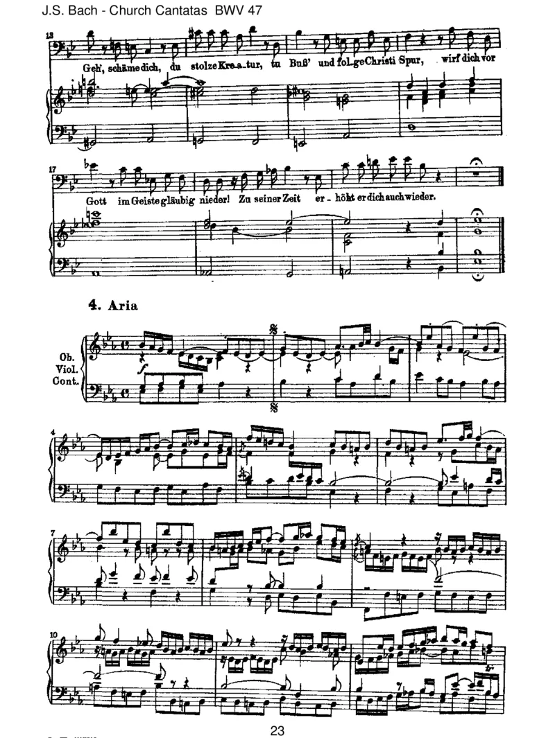 BWV47Wersichselbsterh_het_一万首著名钢琴曲谱哈农贝多芬合集视频教学电子版高清无水印可打印_1古典钢琴知名音乐家谱_巴赫钢琴谱全集_J.S巴赫作品全集_JohannSebastianBach(1685-1750)巴赫