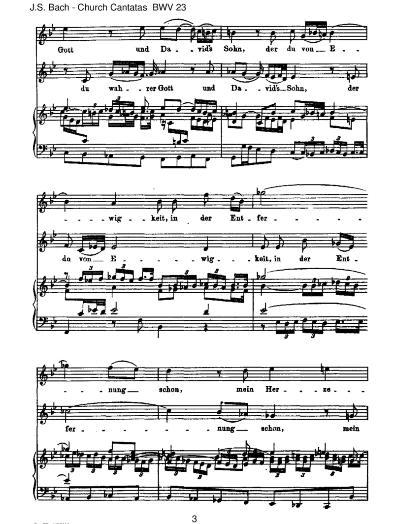 BWV23DuwahrerGottundDavidsSohn_一万首著名钢琴曲谱哈农贝多芬合集视频教学电子版高清无水印可打印_1古典钢琴知名音乐家谱_巴赫钢琴谱全集_J.S巴赫作品全集_JohannSebastianBach(1685-1750)巴赫