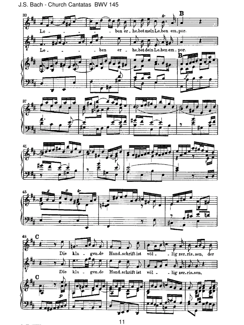 BWV145Ichlebe,meinHerze,zudeinemErg_tzen_一万首著名钢琴曲谱哈农贝多芬合集视频教学电子版高清无水印可打印_1古典钢琴知名音乐家谱_巴赫钢琴谱全集_J.S巴赫作品全集