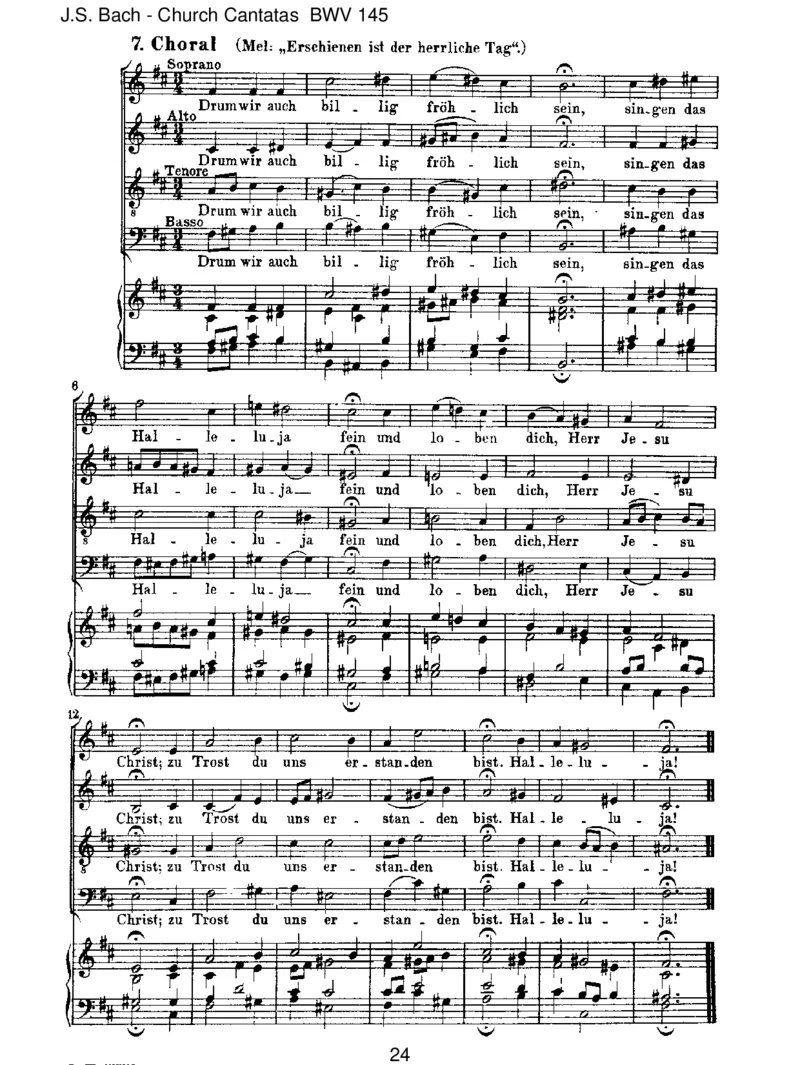 BWV145Ichlebe,meinHerze,zudeinemErg_tzen_一万首著名钢琴曲谱哈农贝多芬合集视频教学电子版高清无水印可打印_1古典钢琴知名音乐家谱_巴赫钢琴谱全集_J.S巴赫作品全集