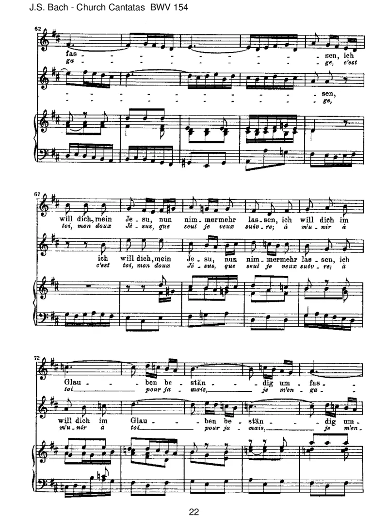 BWV154MeinliebsterJesusistverloren_一万首著名钢琴曲谱哈农贝多芬合集视频教学电子版高清无水印可打印_1古典钢琴知名音乐家谱_巴赫钢琴谱全集_J.S巴赫作品全集