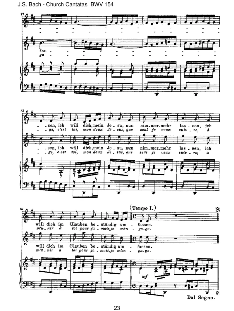 BWV154MeinliebsterJesusistverloren_一万首著名钢琴曲谱哈农贝多芬合集视频教学电子版高清无水印可打印_1古典钢琴知名音乐家谱_巴赫钢琴谱全集_J.S巴赫作品全集