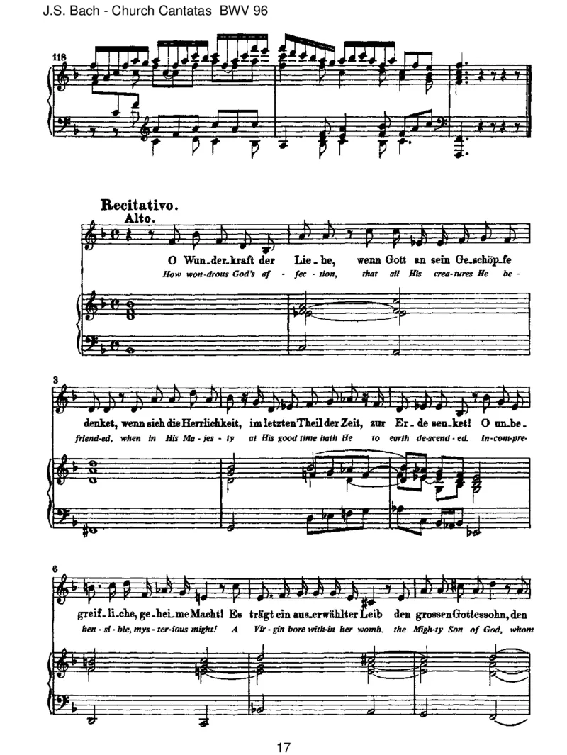 BWV96HerrChrist,derein'geGottessohn_一万首著名钢琴曲谱哈农贝多芬合集视频教学电子版高清无水印可打印_1古典钢琴知名音乐家谱_巴赫钢琴谱全集_J.S巴赫作品全集