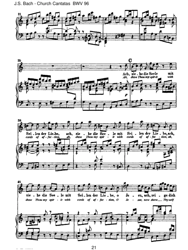 BWV96HerrChrist,derein'geGottessohn_一万首著名钢琴曲谱哈农贝多芬合集视频教学电子版高清无水印可打印_1古典钢琴知名音乐家谱_巴赫钢琴谱全集_J.S巴赫作品全集