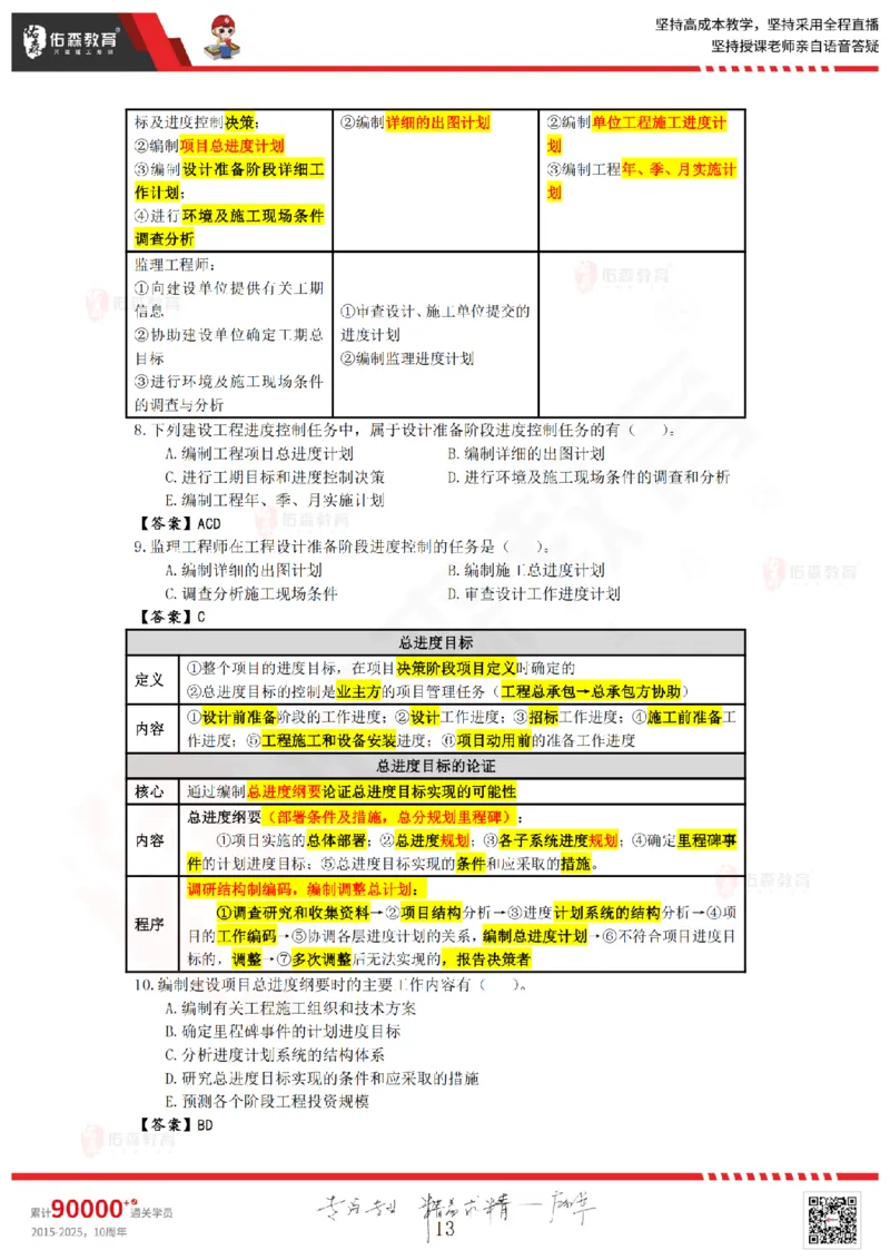 5月16日《监理目标控制》冲刺课件_监理工程师_2025监理工程师_2025年监理工程师SVIP_2025年监理土建控制SVIP_02-基础精讲✿高端面授✿深度强化