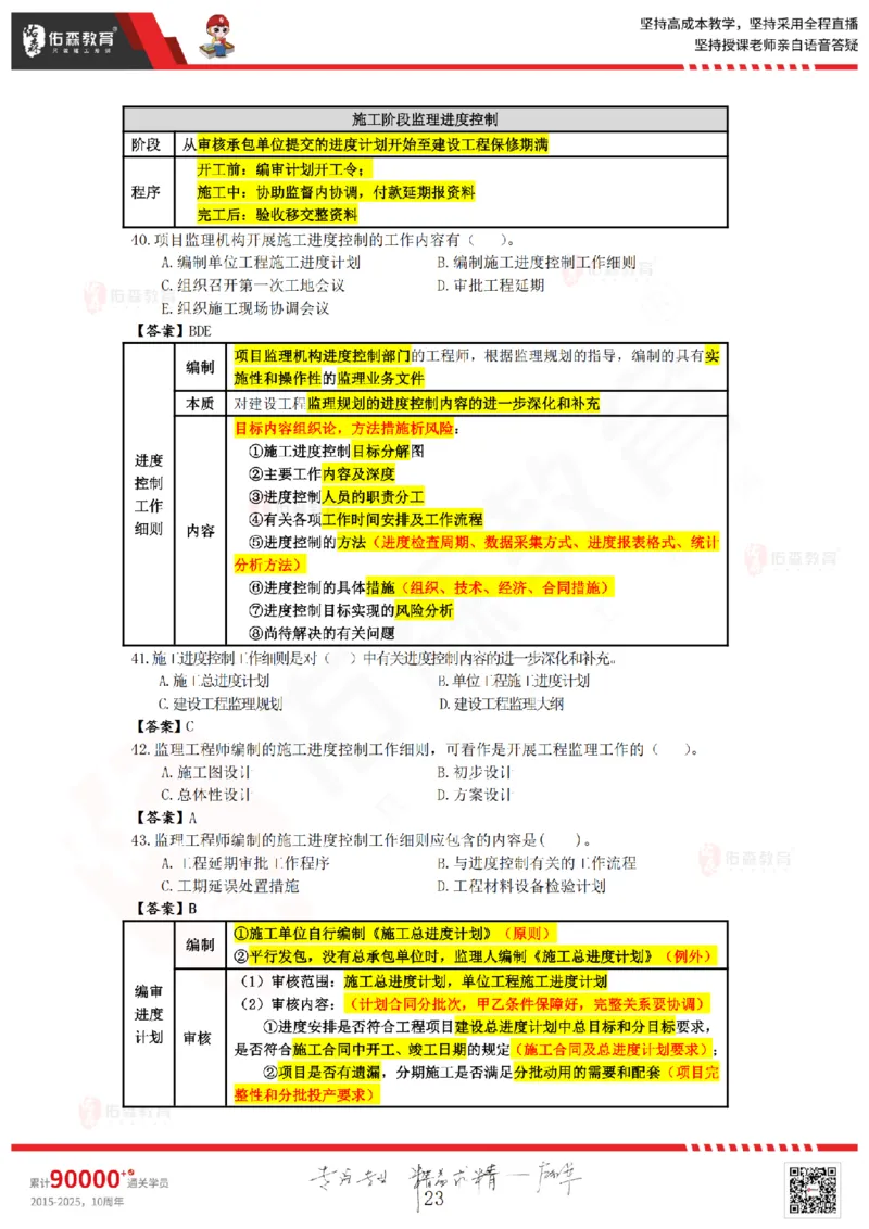 5月16日《监理目标控制》冲刺课件_监理工程师_2025监理工程师_2025年监理工程师SVIP_2025年监理土建控制SVIP_02-基础精讲✿高端面授✿深度强化