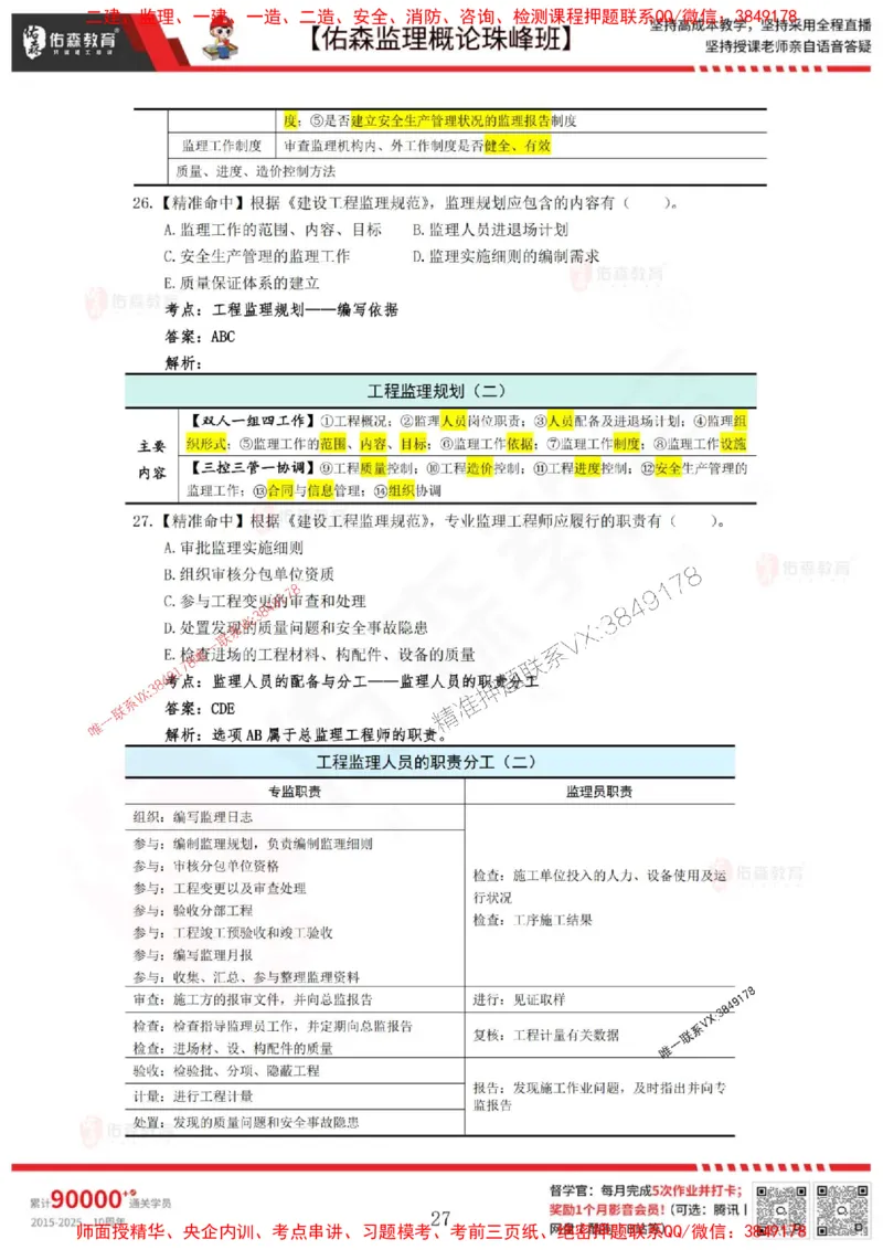 5月3日佑森监理概论珠峰班模拟考卷答案_1_监理工程师_2025监理工程师_2025年监理工程师SVIP_2025年监理概论法规SVIP_02-基础精讲✿高端面授✿深度强化