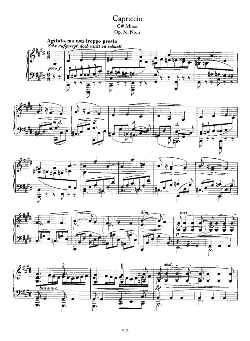 8PianoPieces,Op76_一万首著名钢琴曲谱哈农贝多芬合集视频教学电子版高清无水印可打印_1古典钢琴知名音乐家谱_勃拉姆斯钢琴谱全集_钢琴小品与间奏曲