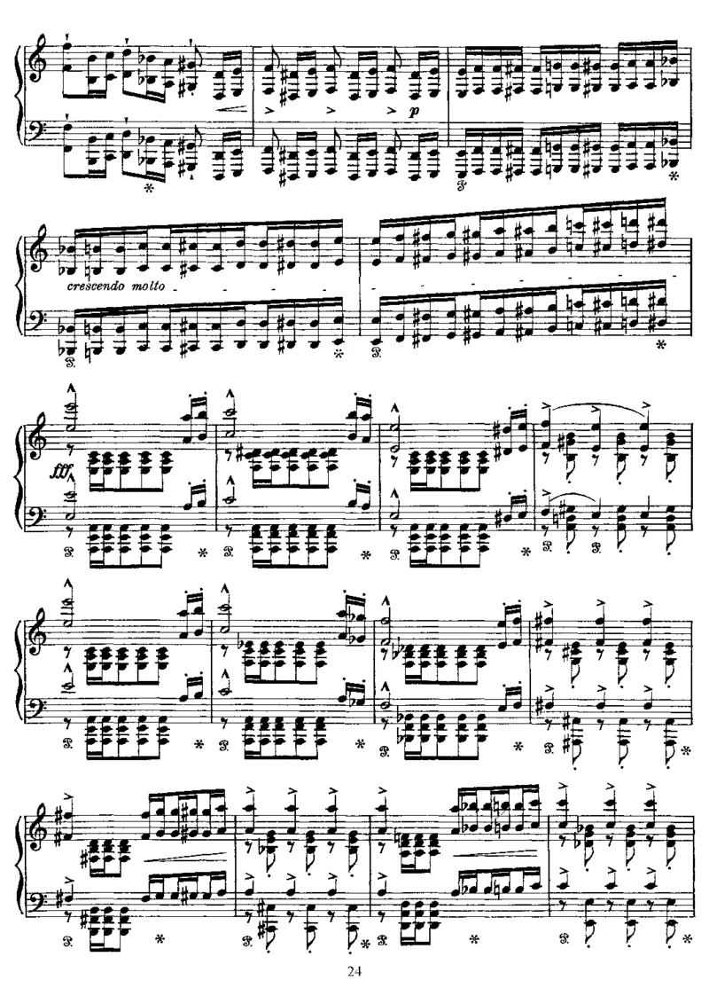 2Polonaises_一万首著名钢琴曲谱哈农贝多芬合集视频教学电子版高清无水印可打印_1古典钢琴知名音乐家谱_李斯特钢琴谱全集_其他作品