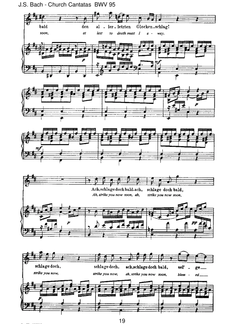 BWV95Christus,deristmeinLeben_一万首著名钢琴曲谱哈农贝多芬合集视频教学电子版高清无水印可打印_1古典钢琴知名音乐家谱_巴赫钢琴谱全集_J.S巴赫作品全集_JohannSebastianBach(1685-1750)巴赫