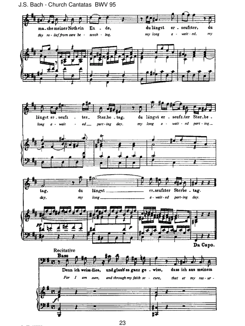 BWV95Christus,deristmeinLeben_一万首著名钢琴曲谱哈农贝多芬合集视频教学电子版高清无水印可打印_1古典钢琴知名音乐家谱_巴赫钢琴谱全集_J.S巴赫作品全集_JohannSebastianBach(1685-1750)巴赫