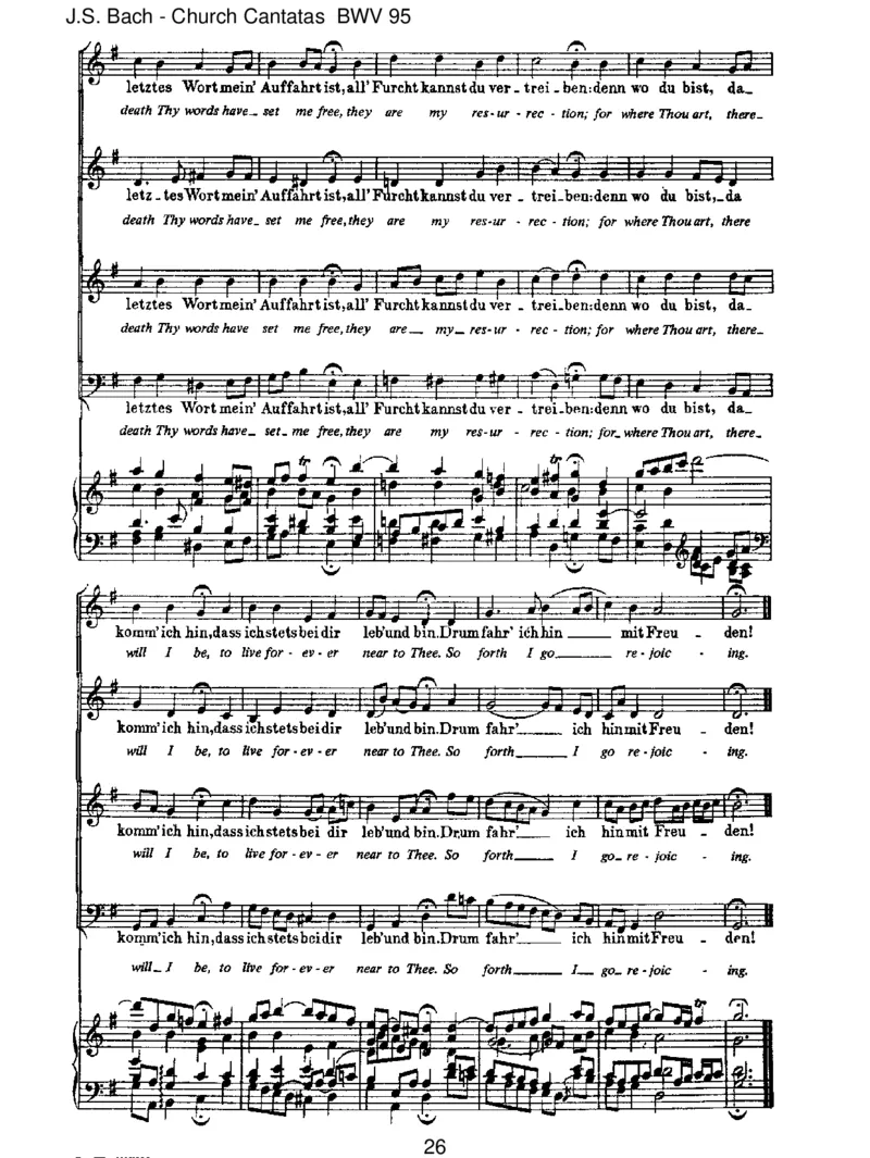 BWV95Christus,deristmeinLeben_一万首著名钢琴曲谱哈农贝多芬合集视频教学电子版高清无水印可打印_1古典钢琴知名音乐家谱_巴赫钢琴谱全集_J.S巴赫作品全集_JohannSebastianBach(1685-1750)巴赫