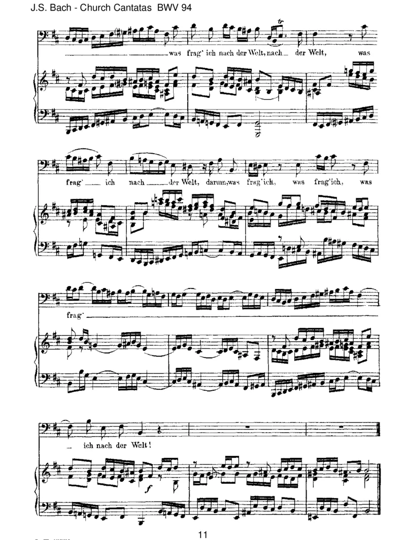 BWV94WasfragichnachderWelt_一万首著名钢琴曲谱哈农贝多芬合集视频教学电子版高清无水印可打印_1古典钢琴知名音乐家谱_巴赫钢琴谱全集_J.S巴赫作品全集_JohannSebastianBach(1685-1750)巴赫