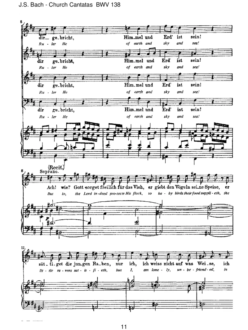 BWV138Warumbetr&uuml;bstdudich,meinHerz__一万首著名钢琴曲谱哈农贝多芬合集视频教学电子版高清无水印可打印_1古典钢琴知名音乐家谱_巴赫钢琴谱全集_J.S巴赫作品全集