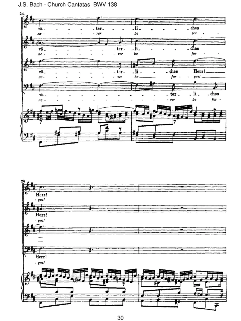 BWV138Warumbetr&uuml;bstdudich,meinHerz__一万首著名钢琴曲谱哈农贝多芬合集视频教学电子版高清无水印可打印_1古典钢琴知名音乐家谱_巴赫钢琴谱全集_J.S巴赫作品全集