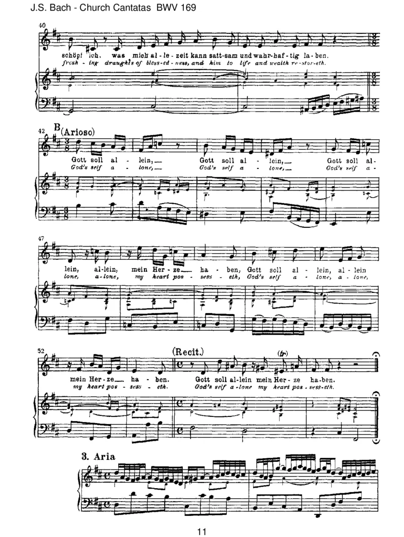 BWV169GottsollalleinmeinHerzehaben_一万首著名钢琴曲谱哈农贝多芬合集视频教学电子版高清无水印可打印_1古典钢琴知名音乐家谱_巴赫钢琴谱全集_J.S巴赫作品全集