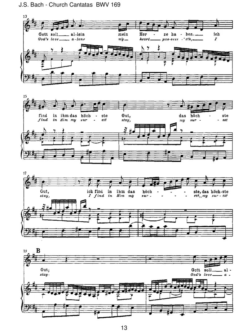 BWV169GottsollalleinmeinHerzehaben_一万首著名钢琴曲谱哈农贝多芬合集视频教学电子版高清无水印可打印_1古典钢琴知名音乐家谱_巴赫钢琴谱全集_J.S巴赫作品全集