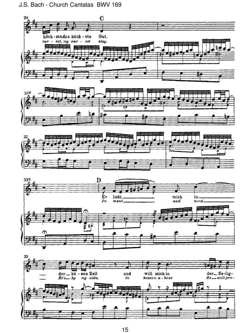 BWV169GottsollalleinmeinHerzehaben_一万首著名钢琴曲谱哈农贝多芬合集视频教学电子版高清无水印可打印_1古典钢琴知名音乐家谱_巴赫钢琴谱全集_J.S巴赫作品全集
