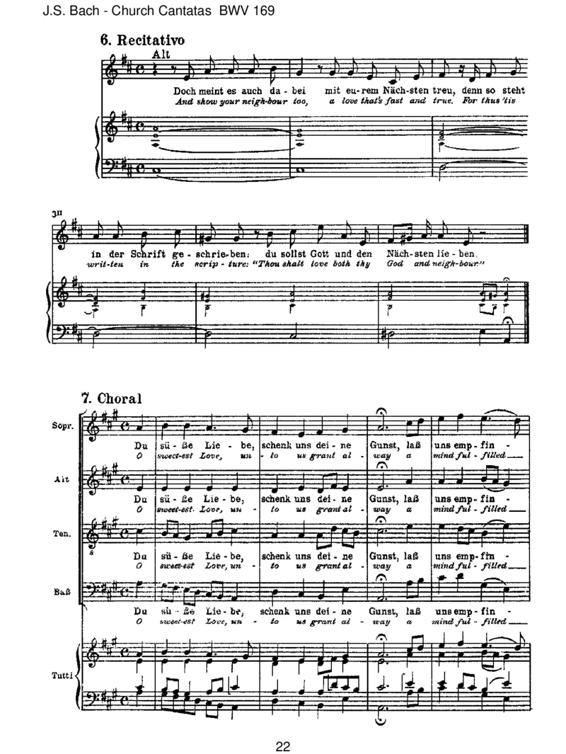 BWV169GottsollalleinmeinHerzehaben_一万首著名钢琴曲谱哈农贝多芬合集视频教学电子版高清无水印可打印_1古典钢琴知名音乐家谱_巴赫钢琴谱全集_J.S巴赫作品全集