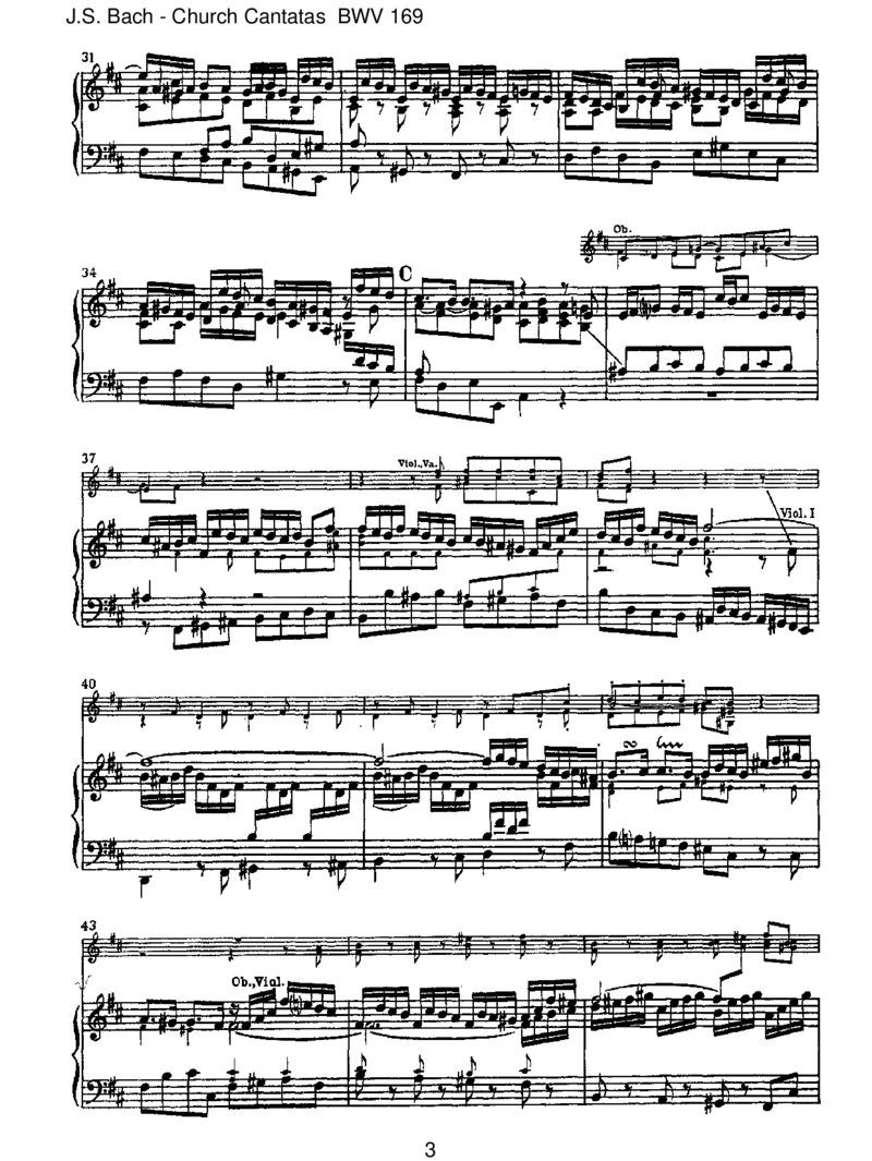 BWV169GottsollalleinmeinHerzehaben_一万首著名钢琴曲谱哈农贝多芬合集视频教学电子版高清无水印可打印_1古典钢琴知名音乐家谱_巴赫钢琴谱全集_J.S巴赫作品全集