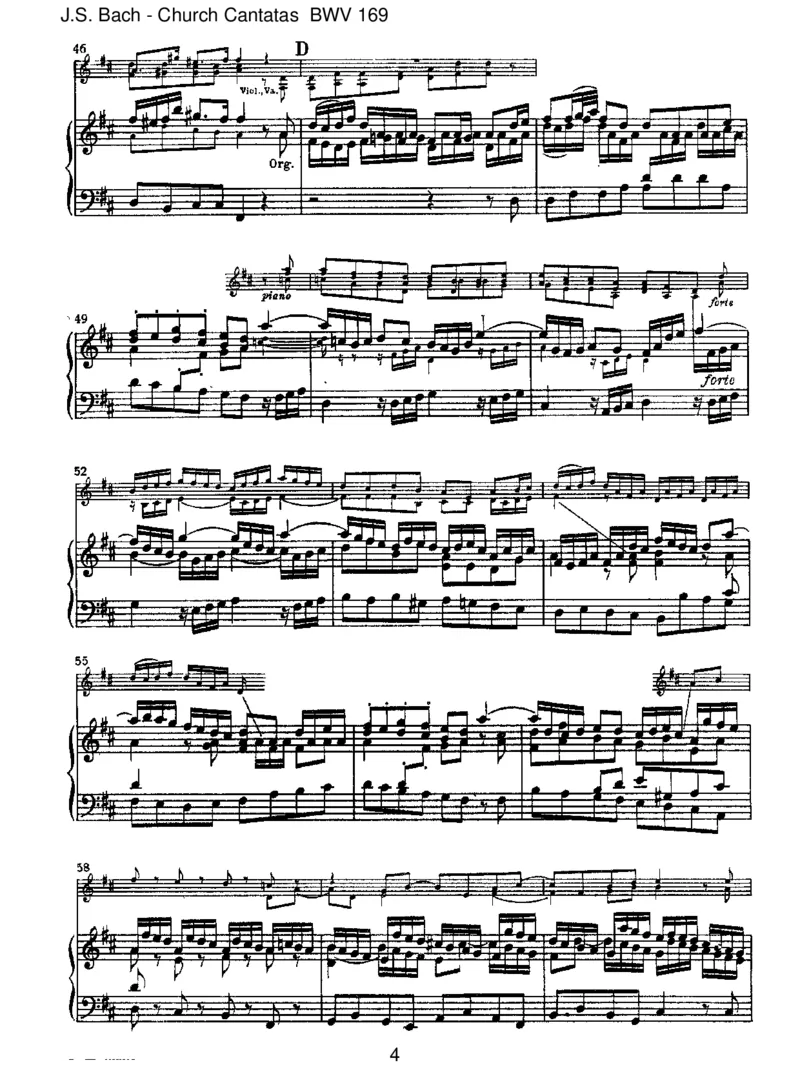 BWV169GottsollalleinmeinHerzehaben_一万首著名钢琴曲谱哈农贝多芬合集视频教学电子版高清无水印可打印_1古典钢琴知名音乐家谱_巴赫钢琴谱全集_J.S巴赫作品全集