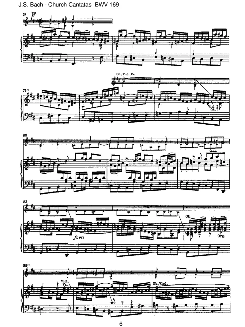 BWV169GottsollalleinmeinHerzehaben_一万首著名钢琴曲谱哈农贝多芬合集视频教学电子版高清无水印可打印_1古典钢琴知名音乐家谱_巴赫钢琴谱全集_J.S巴赫作品全集