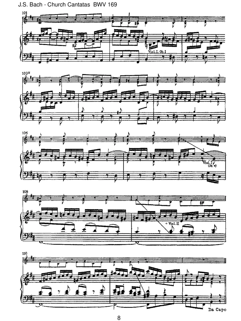 BWV169GottsollalleinmeinHerzehaben_一万首著名钢琴曲谱哈农贝多芬合集视频教学电子版高清无水印可打印_1古典钢琴知名音乐家谱_巴赫钢琴谱全集_J.S巴赫作品全集