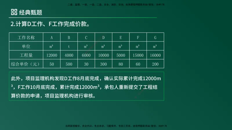 25监理《案例（土建）》经典甄题详解（在线版）_监理工程师_2025监理工程师_2025年监理工程师SVIP_2025年监理土建案例SVIP_03-习题精析✿实战特训✿模考通关_讲义