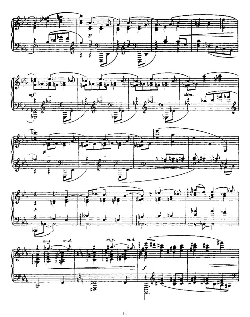 4Pieces,Op32_一万首著名钢琴曲谱哈农贝多芬合集视频教学电子版高清无水印可打印_1古典钢琴知名音乐家谱_普罗科菲耶夫钢琴谱全集_钢琴小品集