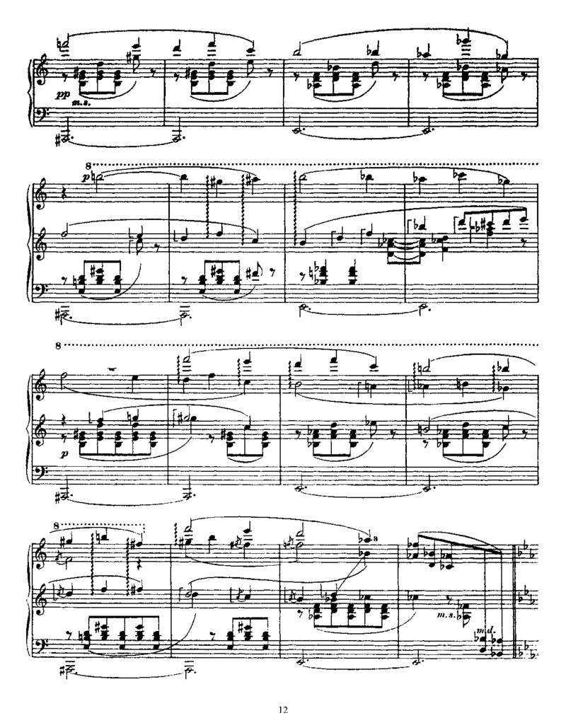 4Pieces,Op32_一万首著名钢琴曲谱哈农贝多芬合集视频教学电子版高清无水印可打印_1古典钢琴知名音乐家谱_普罗科菲耶夫钢琴谱全集_钢琴小品集