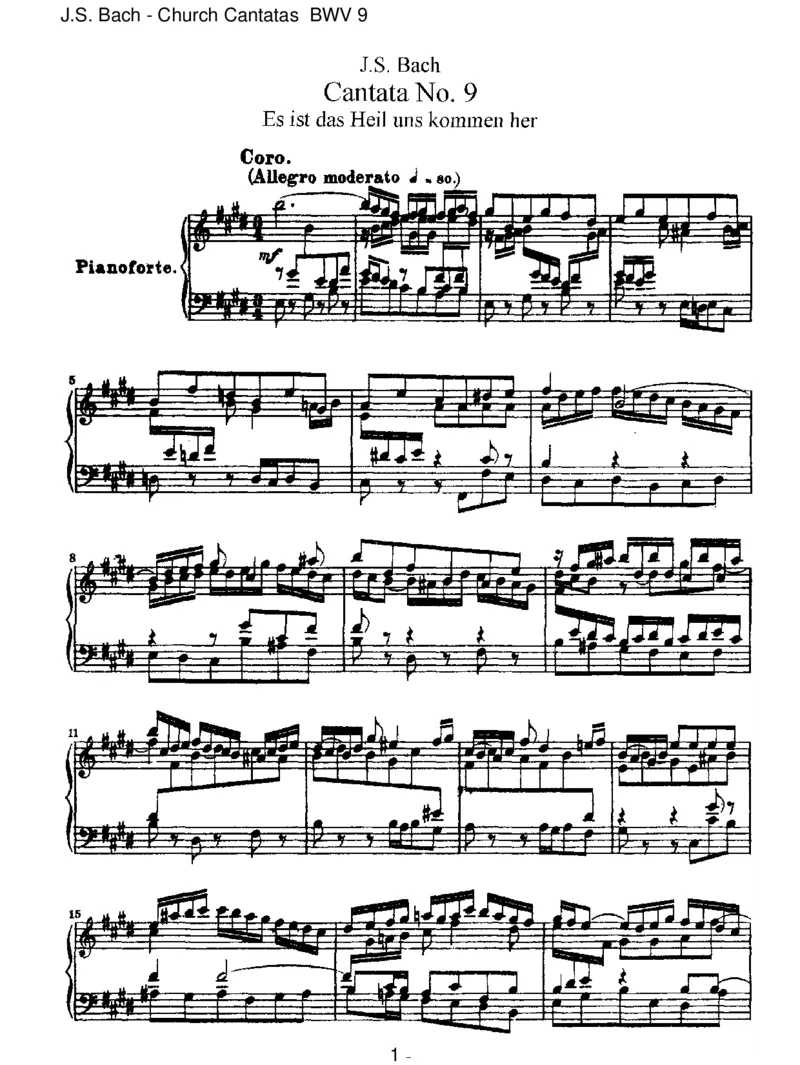 BWV9EsistdasHeilunskommenher_一万首著名钢琴曲谱哈农贝多芬合集视频教学电子版高清无水印可打印_1古典钢琴知名音乐家谱_巴赫钢琴谱全集_J.S巴赫作品全集_JohannSebastianBach(1685-1750)巴赫
